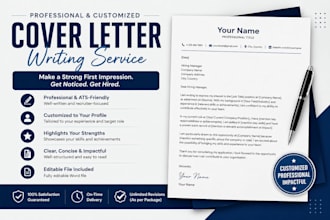 write a professional cover letter for your job application