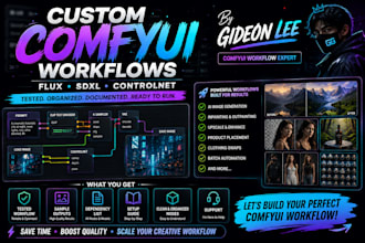 build your custom comfyui workflow