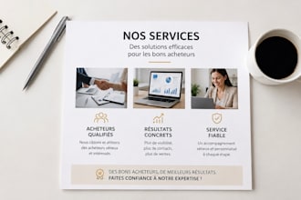ferai une traduction de francais et anglais