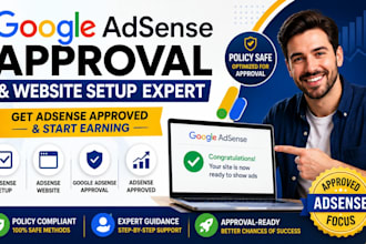 do google adsense approval and adsense website setup