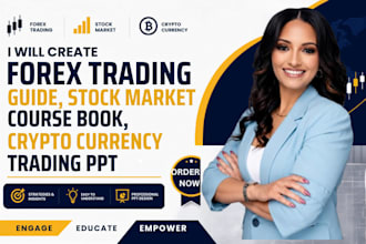 write forex trading ebook stock market crypto course content creation writing