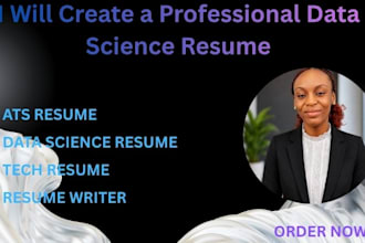 create a professional data science resume