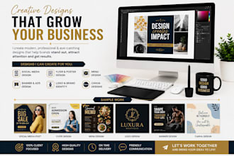 design professional flyers, posters and brochures in canva