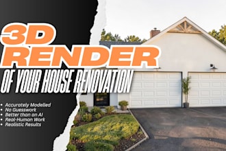 visualise your house renovation in realistic 3d