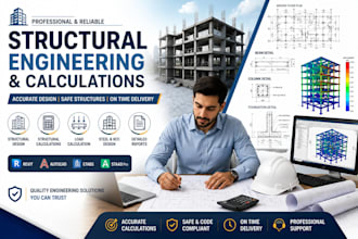 do structural engineering design and calculations