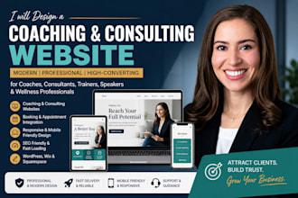 life coach website wordpress design consulting website coaching website fitness