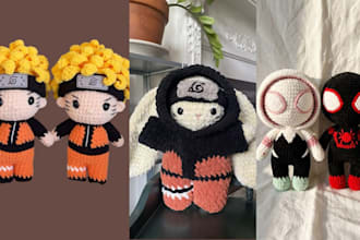 design custom plush toy cute plushies stuffed animal oc plush character crochet