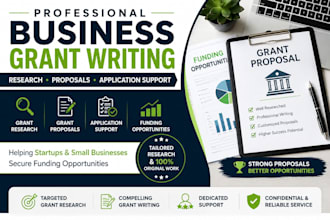 research business grants write professional grant proposals