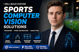 build sports computer vision software, trajectory tracking, 3d pose estimation
