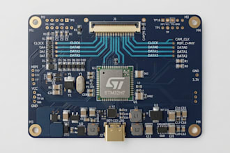 design high speed camera pcb layout mipi csi2 esp32 stm32