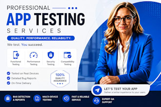 qa test usability manual functionality of your website app and review