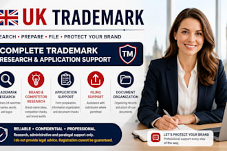 search, prepare and file your UK trademark application
