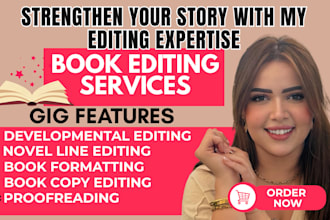 proofread romance memoir fiction developmental book editor novel line editing