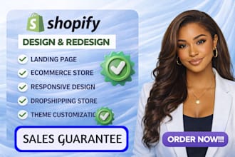 design shopify dropshiping for branded store