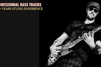 record professional bass tracks for your song