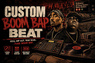 make custom boom beat with original melodies