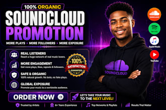 promote your soundcloud tracks to 5 million followers
