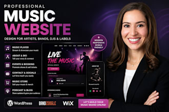 music website bandzoogle website article on music website artist dj website