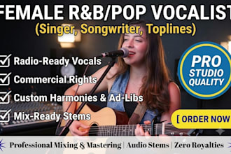 be your female rnb singer pop singer female vocalist singer songwriter rnb song