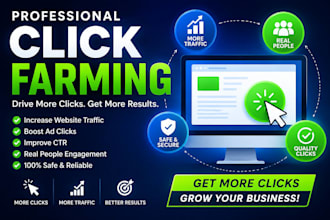 digital promotion, organic traffic  audience growth micro promotion and click