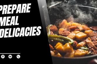 teach you how to prepare delicious amala meals and special delicacies