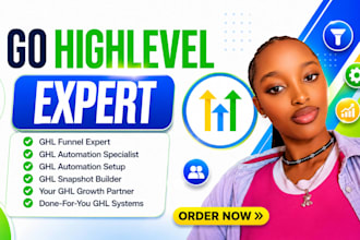build a high converting gohighlevel funnel CRM automation system