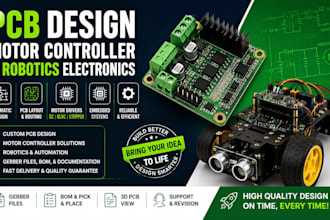 design  motor controller, and robotics electronics