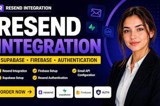 integrate resend superbase resend firebase resend authentresend api