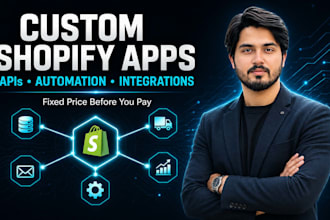 do custom shopify app development and shopify API integrations