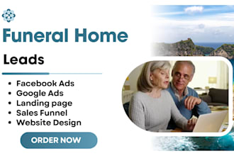generate qualified leads for funeral homes and memorial services