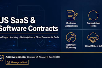 draft professional software licensing and saas contracts