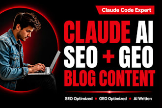 claude ai SEO GEO blog post writer claude content automation
