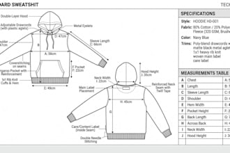 create fashion tech packs designer clothing tech pack tech pack