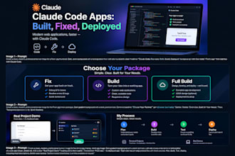 fix, build and deploy claude code ai apps and automations
