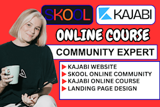 setup kajabi website skool credit repair online course community kajabi expert