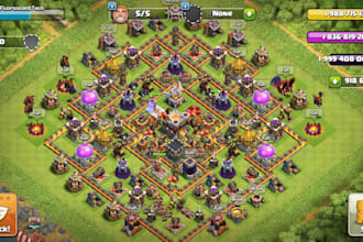 do custom clash of clans and clash royale private server with mods for you