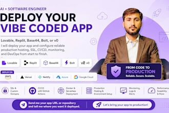 deploy your vibe coded app with AWS, vercel and ci cd