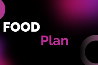 plan schedule and health diet plan, food recipe