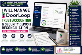 manage doorloop trust accounting and security deposit reconciliation