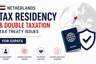 review netherlands tax residency double taxation and tax treaty issues for expat
