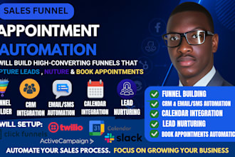 set up clickfunnels activecampaign twilio calendly for email automation