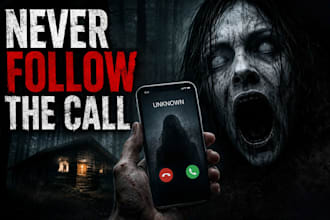 design cinematic horror gaming and scary youtube thumbnails
