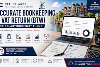 do netherlands bookkeeping for freelancers and prepare your vat return btw