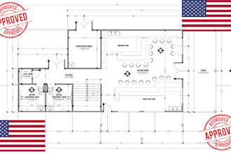 draw and review architecture and engineering drawings for permit drawing