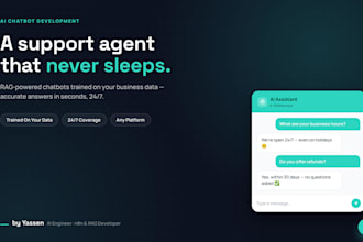 build a custom ai chatbot for customer support