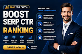 do an SEO audit, boost serp CTR, keyword ranking and organic traffic