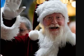 record a jolly santa claus voice over