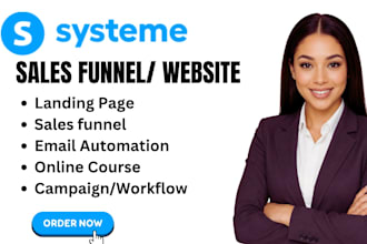 systeme io sales funnel systeme io landing page systeme io funnel