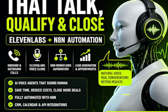 build elevenlabs ai voice agents and n8n automation