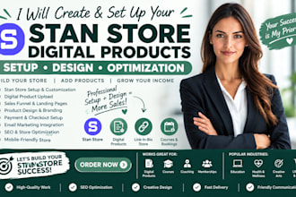 do stan store promotion, marketing and upload digital product